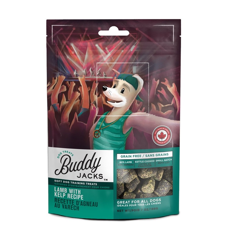 Canadian Jerky Buddy Jack’s Lamb with Kelp Dog Treats 198g