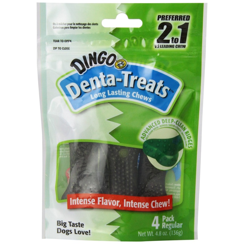 Dingo Denta Treats Long Lasting Chews Regular 4ct