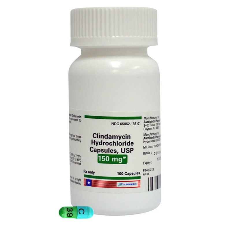 Rx Clindamycin 150mg x100 capsules
