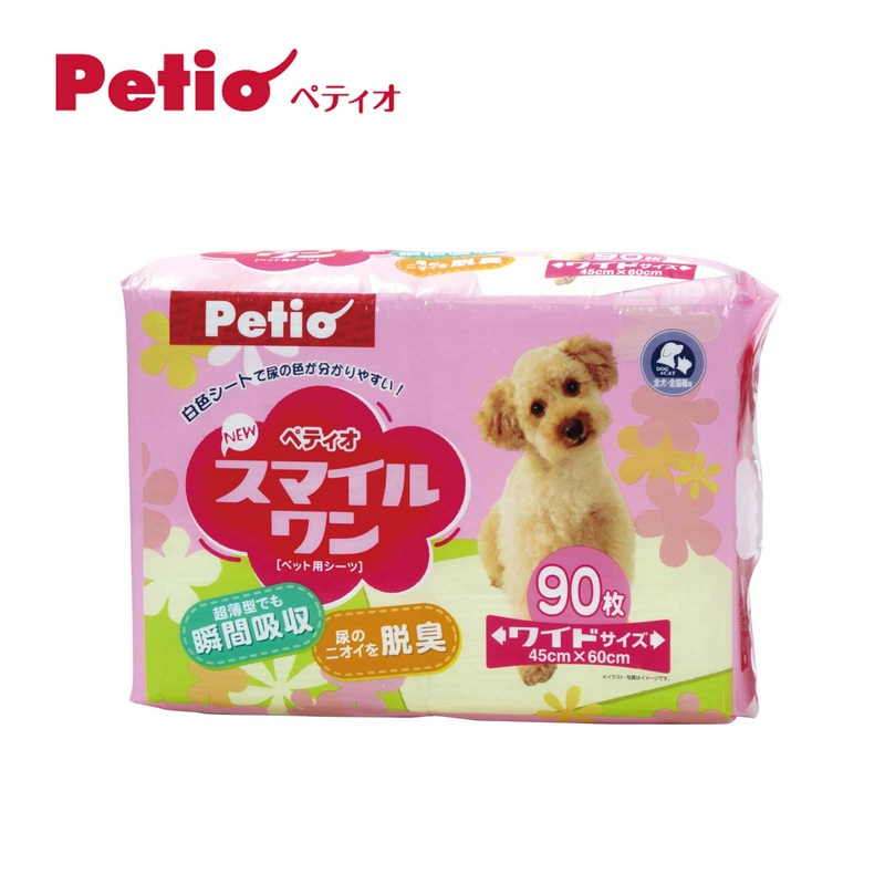 Petio Smile One Training Pad|Wide 90pcs|Regular 180pcs