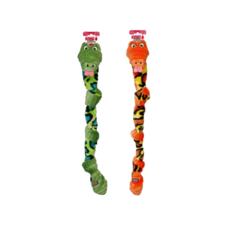 Kong Knots Snake Assorted – M/L