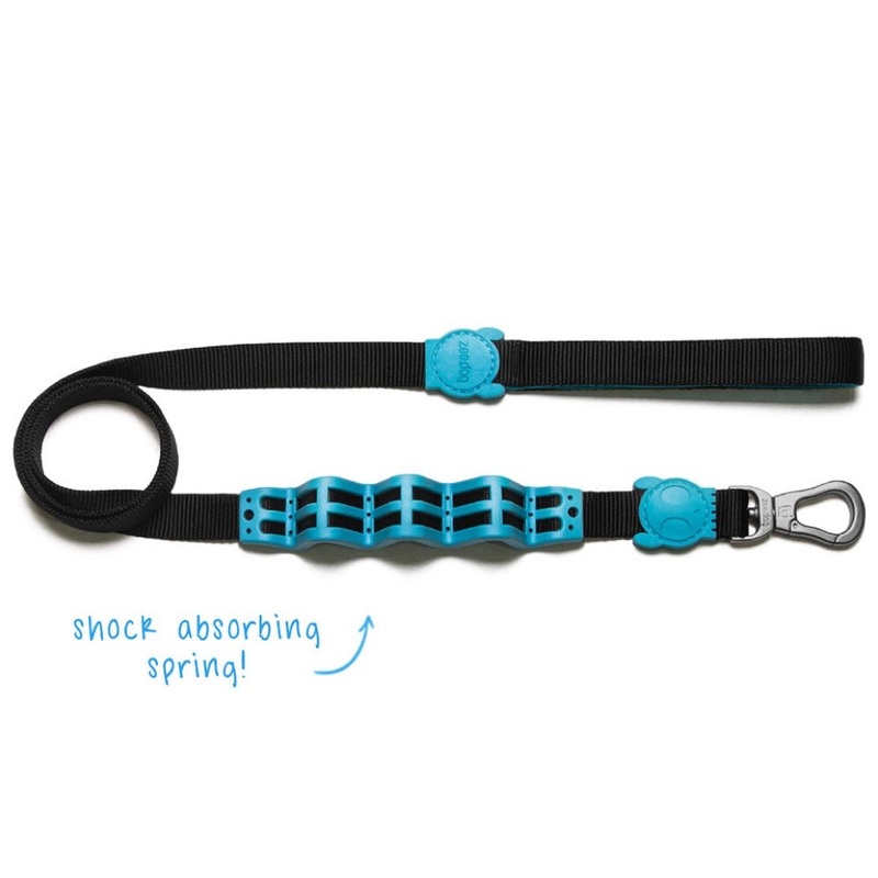 Zee.Dog Monoby RUFF Shock Absorbent Dog Leash – Small