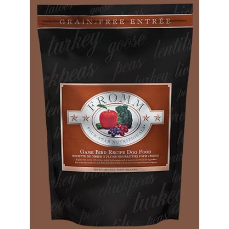 [10% OFF] Fromm Family Game Bird Recipe Grain-Free Dry Dog Food (2 Sizes)