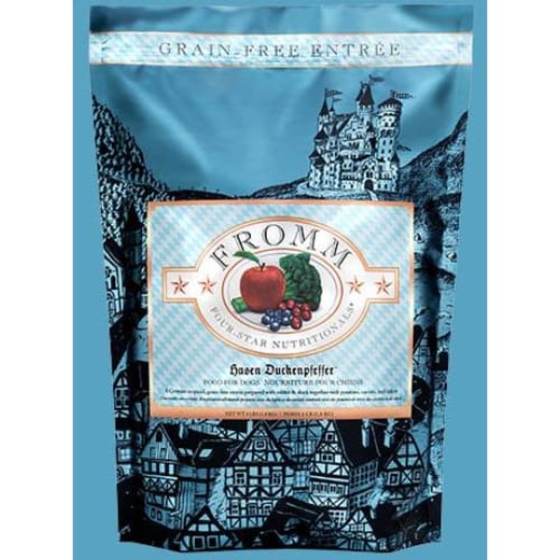 [10% OFF] Fromm Family Hasen Duckenpfeffer Recipe Grain-Free Dry Dog Food (2 Sizes)