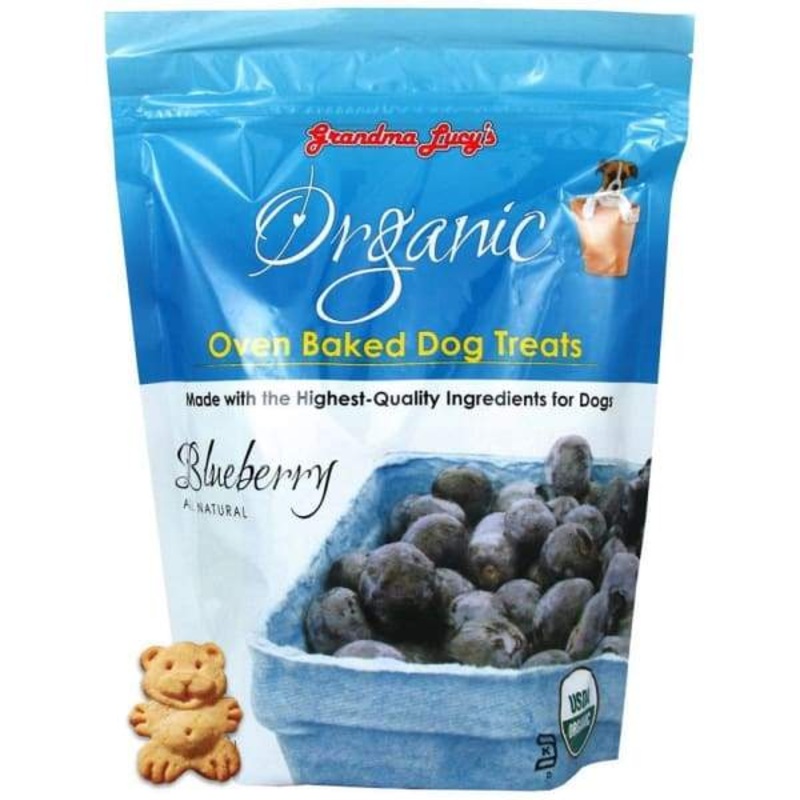 [10% OFF] Grandma Lucy’s Organic Blueberry Oven Baked Dog Treats 14oz