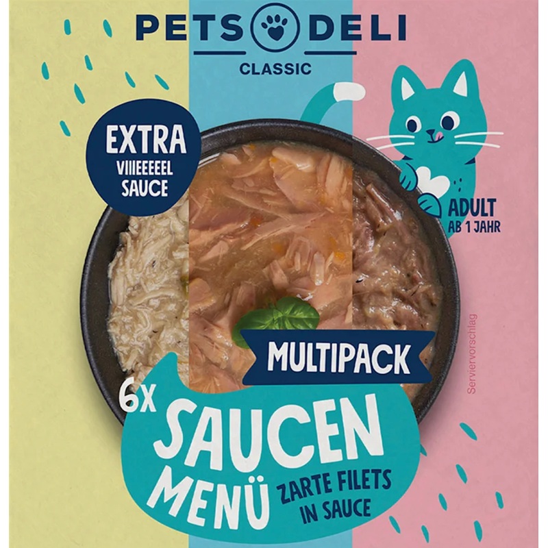 Primium Wet Food Sauce Menu For Young Cats 85g