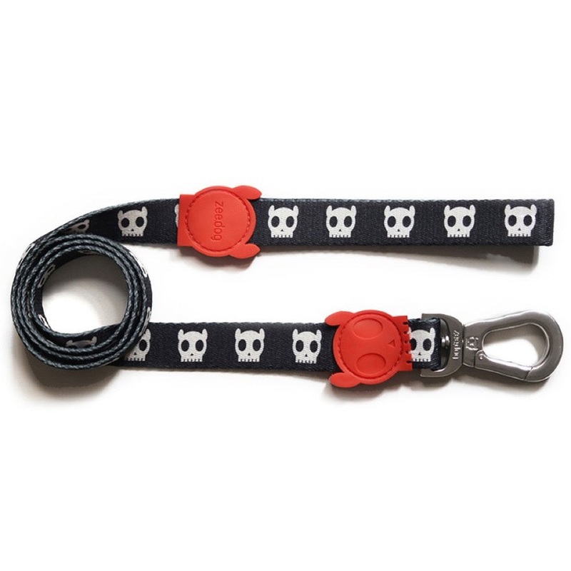 Zee.Dog Skull Dog Leash|Extra Small|Small|Large