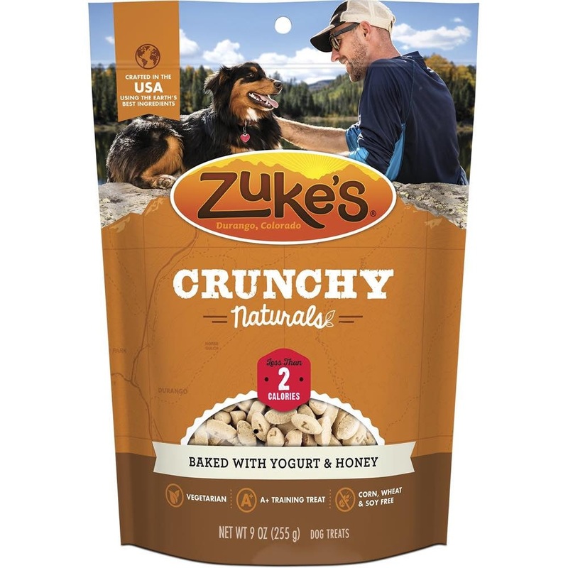 Zuke’s Crunchy Naturals 2s Yogurt & Honey Dog Treats 9oz
