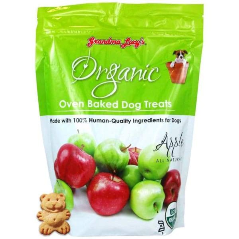 [10% OFF] Grandma Lucy’s Organic Apple Oven Baked Dog Treats 14oz