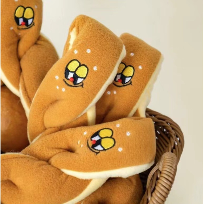 Braided Bread Snuffle Toy