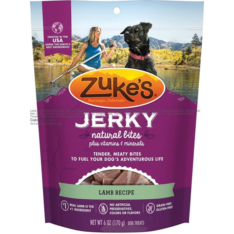 Zuke’s Jerky Naturals Lamb Dog Treats 6oz