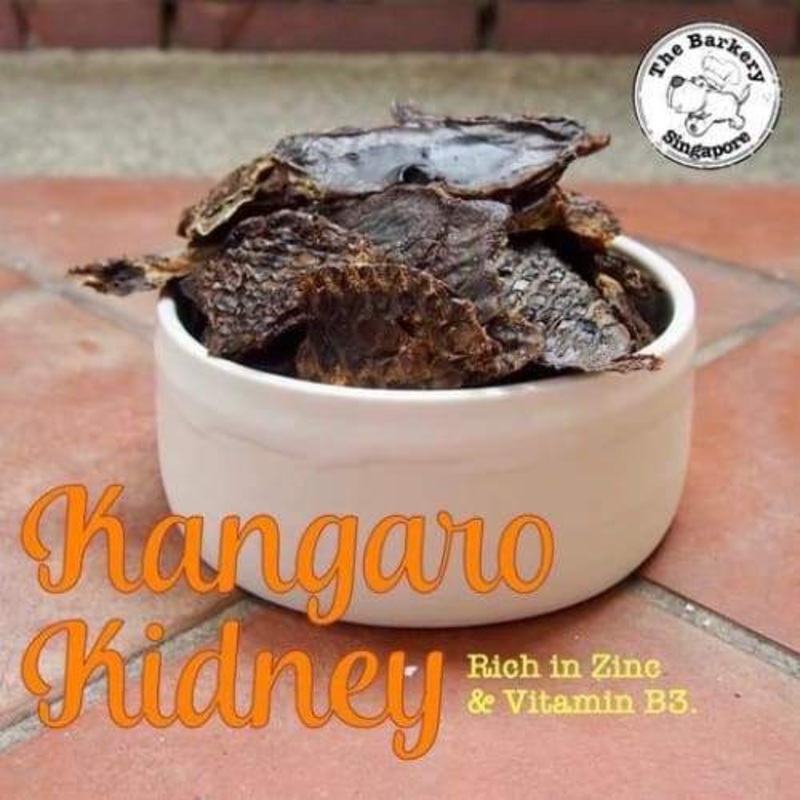 The Barkery Kangaroo Kidney Dehydrated Dog Treats 100g