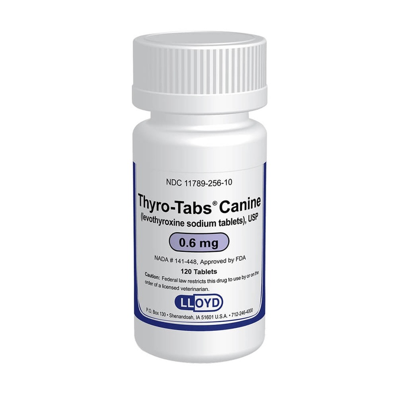 Rx Thyro-Tabs 0.6 mg x 120 tablets