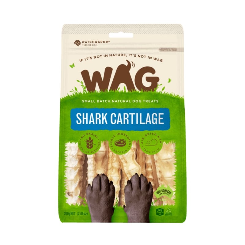 WAG Shark Cartilage Air Dried Dog Treats 200g