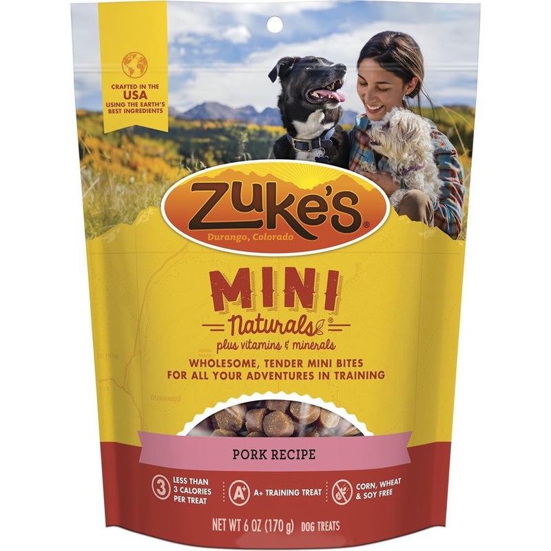 Zuke’s Mini Naturals Pork Recipe Dog Treats