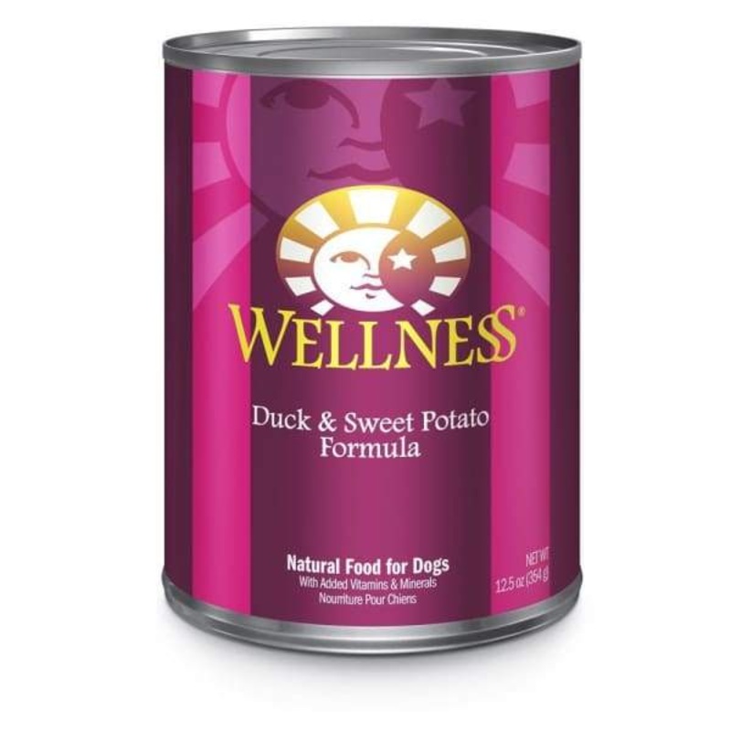 [20% OFF] Wellness Complete Pate Health Duck & Sweet Potato Canned Dog Food 354g