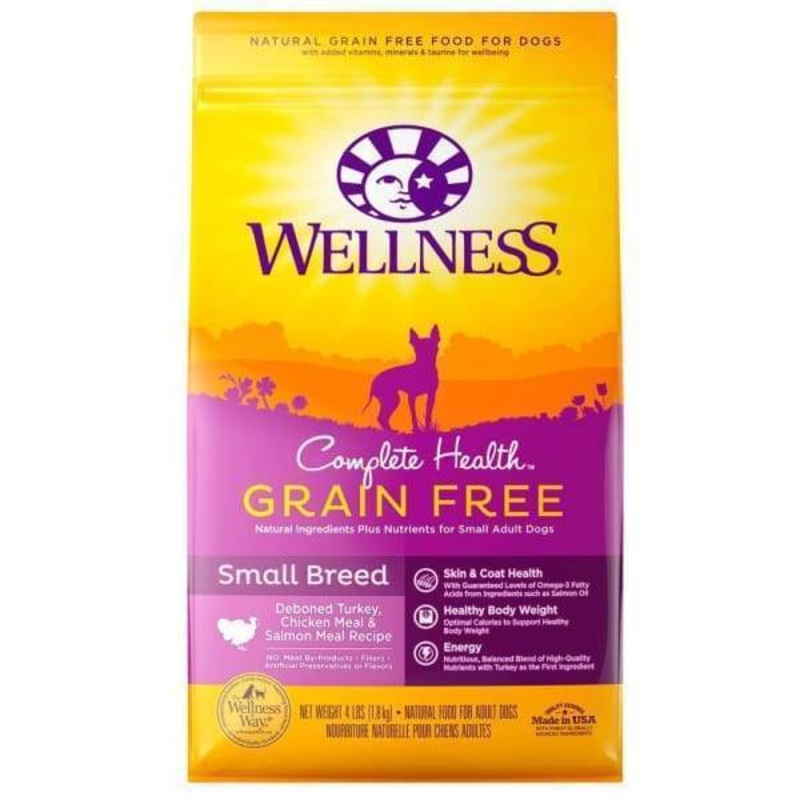 [20% OFF] Wellness Complete Health Grain Free Small Breed Dry Dog Food (2 Sizes)
