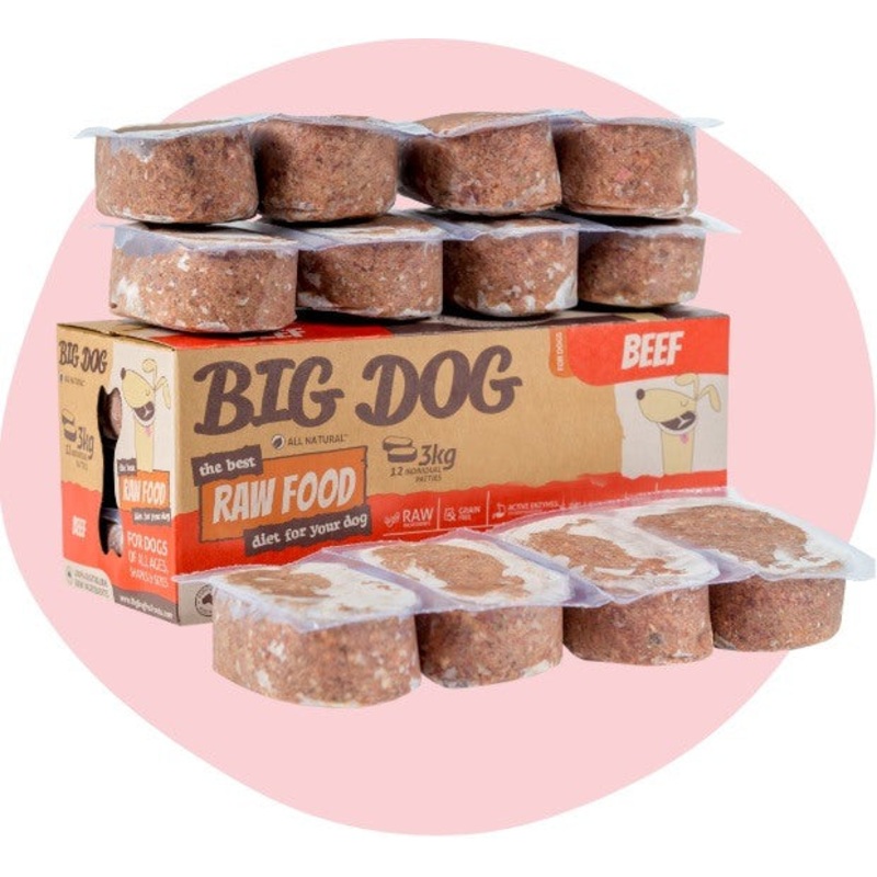 Big Dog Beef Raw for Dogs