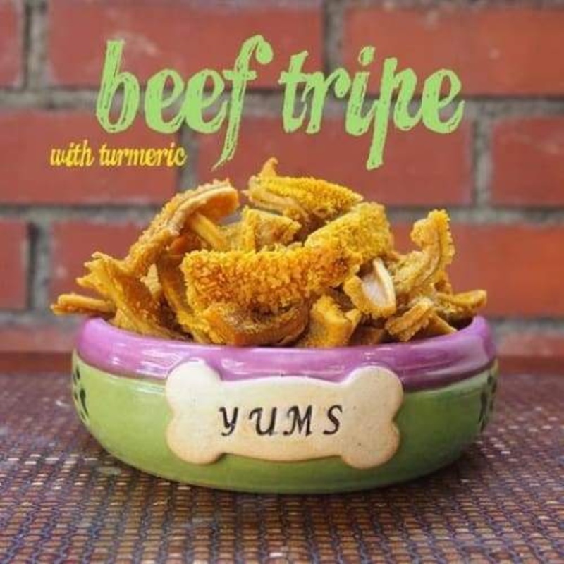 The Barkery Beef Tripe Dehydrated Dog Treats (2 Sizes)
