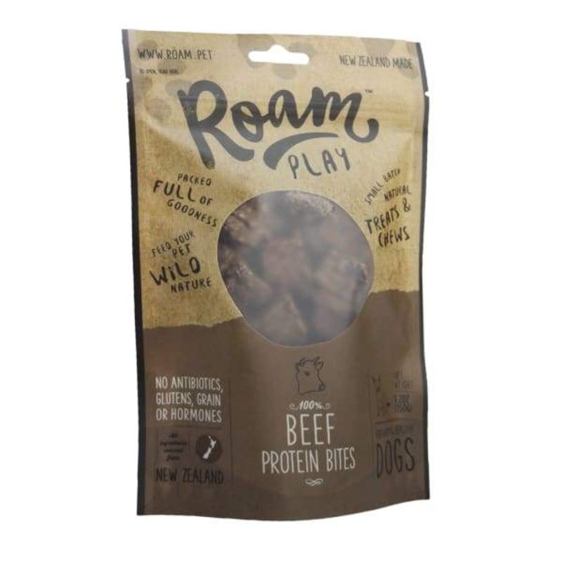 [20% OFF] Roam Play Beef Protein Bites Air Dried Dog Treats 150g
