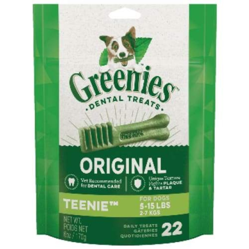 [20% OFF] Greenies Original Teenie Dog Dental Chews 6oz/12oz