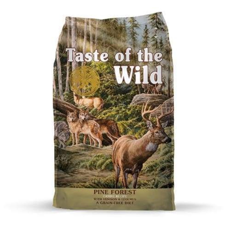 Taste of the Wild Pine Forest with Venison Grain Free Dry Dog Food (2 Sizes)