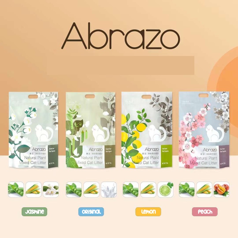 Abrazo Natural Tofu Cat Litter 2.5kg