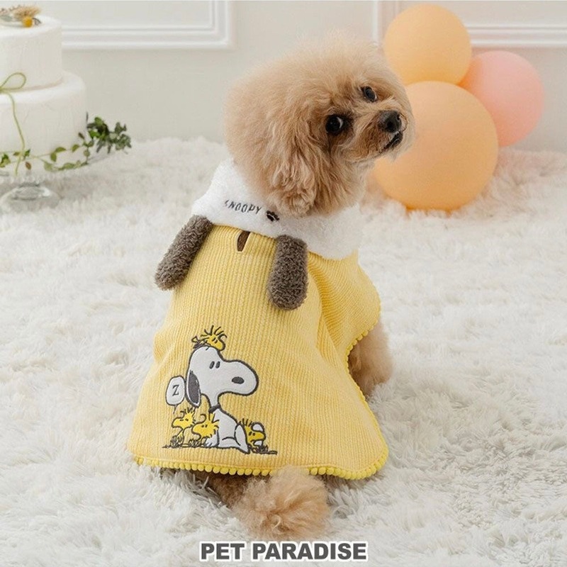 Snoopy and Woodstock Poncho|4S(N:15-17cm C:25-28cm B:17cm)|3S(N:17-20cm C:27-32cm B:21.5cm)|DSS (N:18-22cm C:30-35cm B:24cm)|SS(N:20-25cm C:34-40cm B:26cm)|DS (N:22-26cm C:35-41cm B:28.5cm)|S(N:26-30cm C:42-48cm B:29cm)