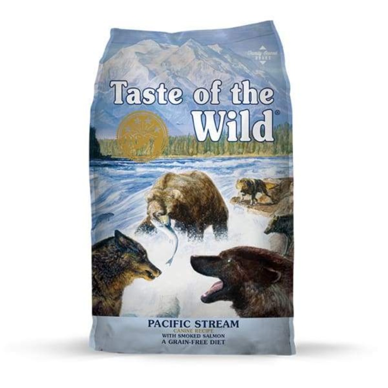 Taste of the Wild Pacific Stream with Smoked Salmon Grain Free Dry Dog Food (2 Sizes)