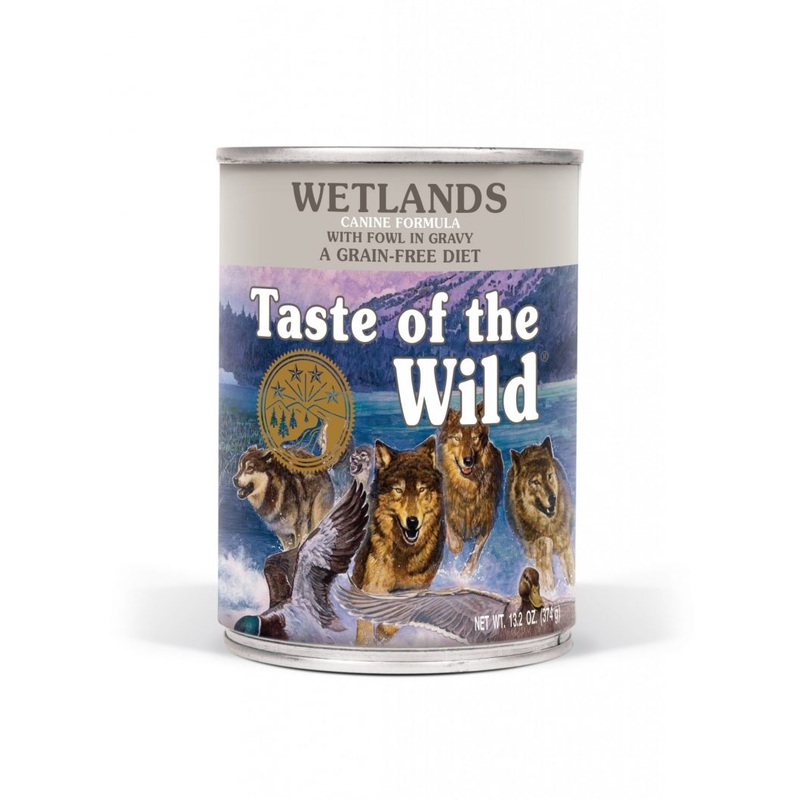 Taste of Wild  Grain Free Complete Food for Dogs 390g