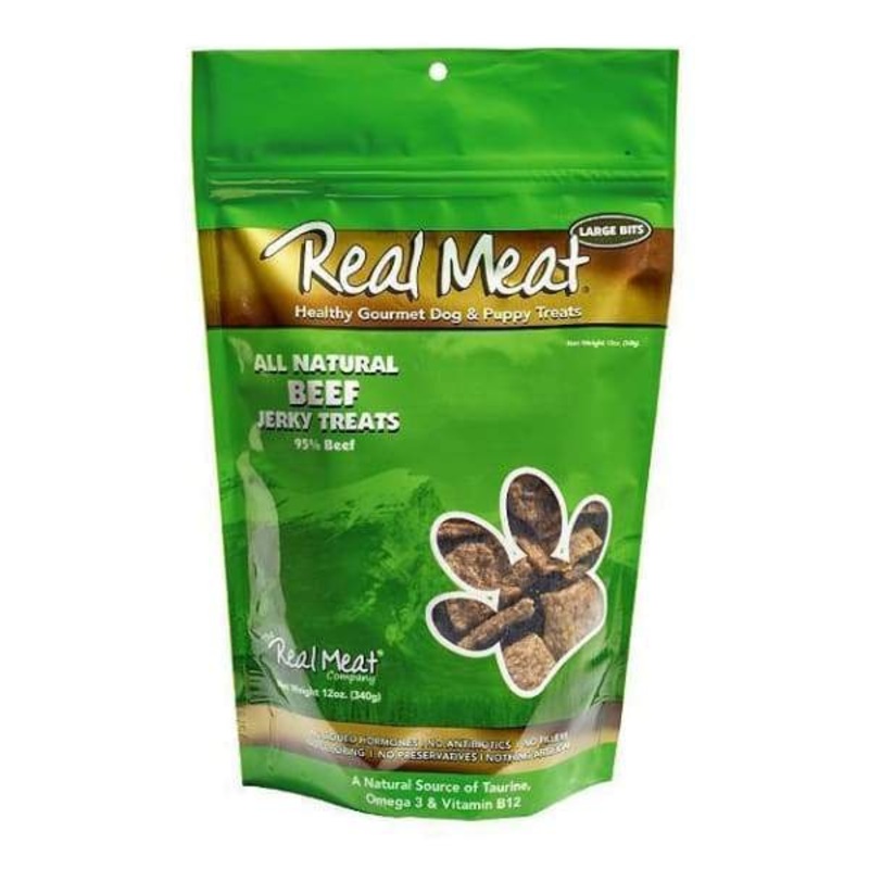 [10% OFF] Real Meat All Natural Beef Jerky Dog Treats 4oz