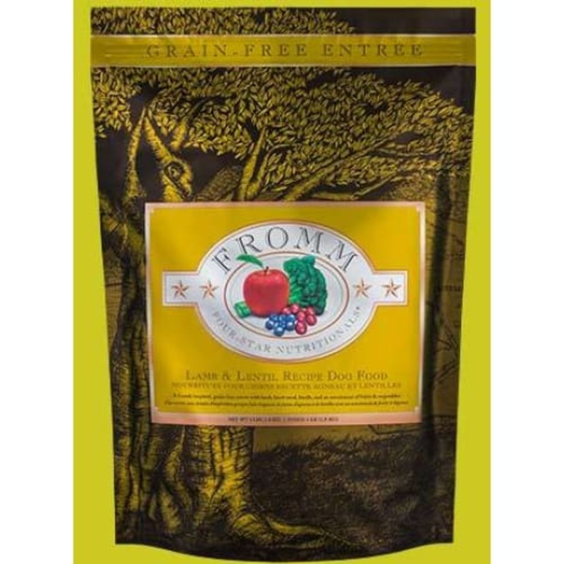 [10% OFF] Fromm Family Lamb & Lentils Recipe Grain-Free Dry Dog Food (2 Sizes)