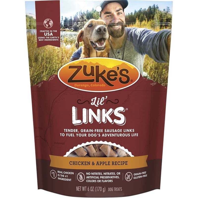 Zuke’s Lil Links Chicken & Apple Grain Free Dog Treats 6oz