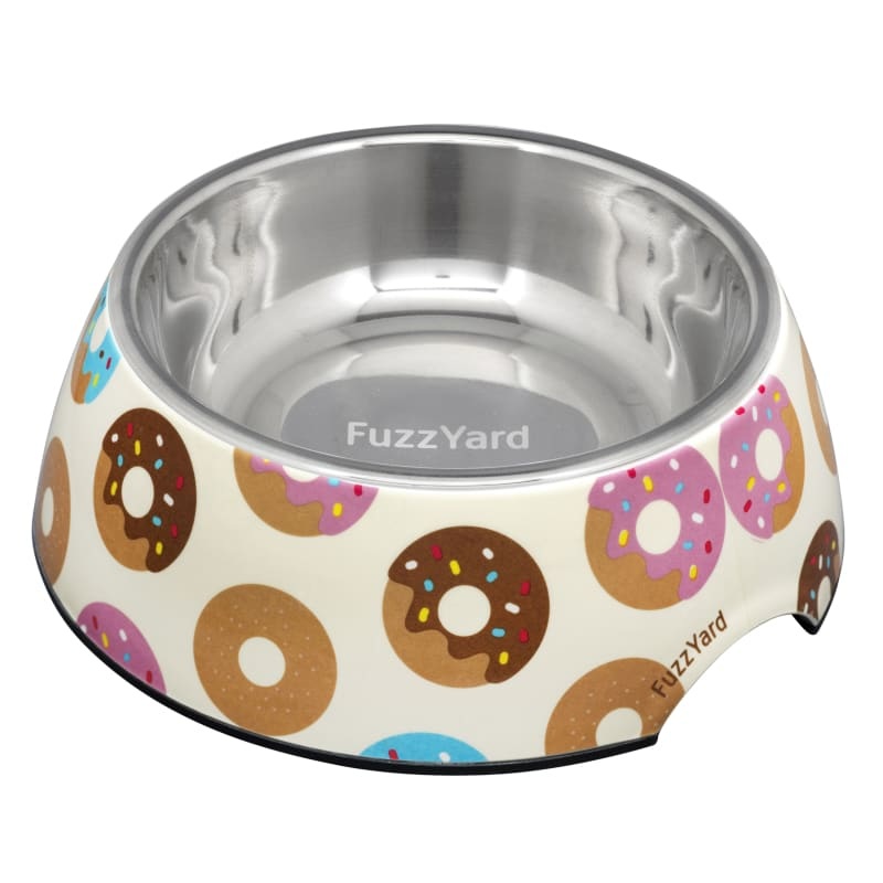 [15% OFF] Fuzzyard Go Nuts For Donuts Easy Feeder Dog Bowl (3 Sizes)