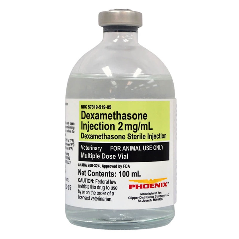 Rx Dexamethasone 2mg/ml x 100ml injectable
