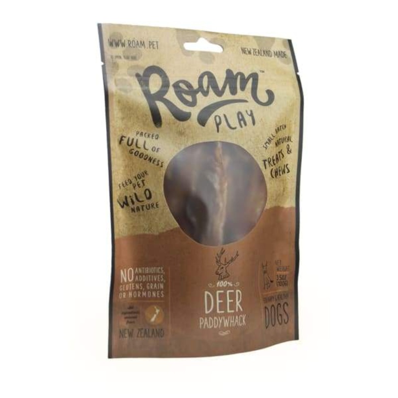 [20% OFF] Roam Play Deer Paddywhacks Air Dried Dog Chew 100g