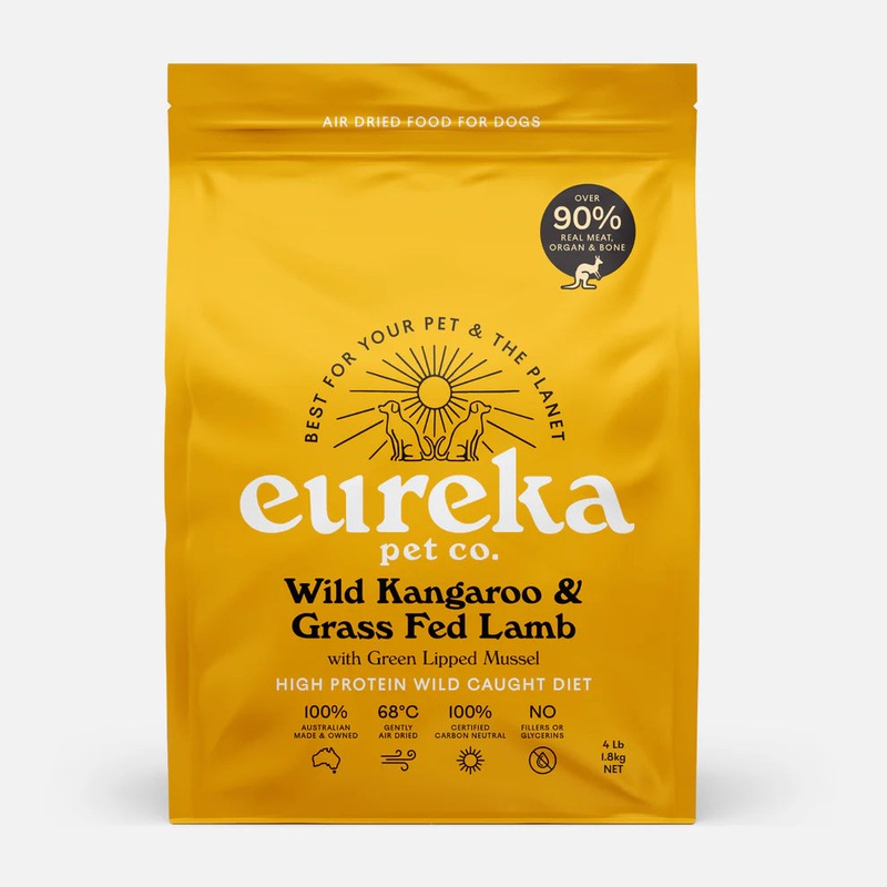 Wild Kangaroo&Grass Fed Lamb Air-Dired Food for Dogs