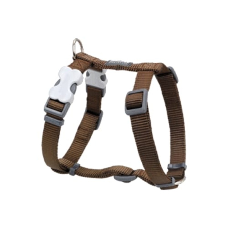 Red Dingo Classic Brown Dog Harness (4 Sizes)