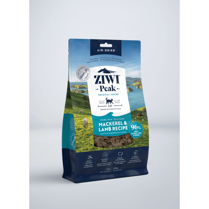 ZIWI Peak Air-Dried Mackerel & Lamb Recipe For Cats