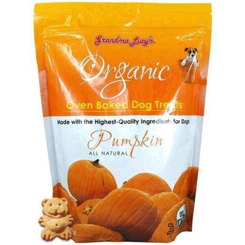 [10% OFF] Grandma Lucy’s Organic Pumpkin Oven Baked Dog Treats 14oz