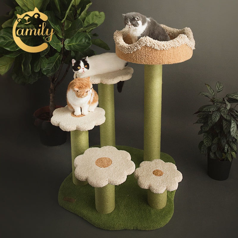 Camily Cloud Stairs Cat Tree