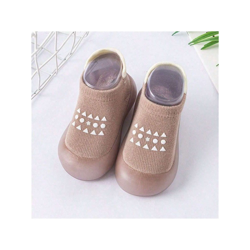 1 Pair Of Infant Toddler Shoes And Socks, Autumn And Winter Soft-Soled Children’s Socks, Non-Slip And Breathable Autumn Baby Indoor Floor Socks For 1 Year Old