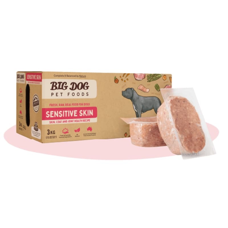 [10% OFF] Big Dog BARF Sensitive Skin Frozen Raw Dog Food 3kg