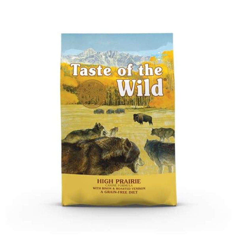 Taste of the Wild High Prairie Canine Recipe with Roasted Bison & Roasted Venison Dry Dog Food (2 Sizes)