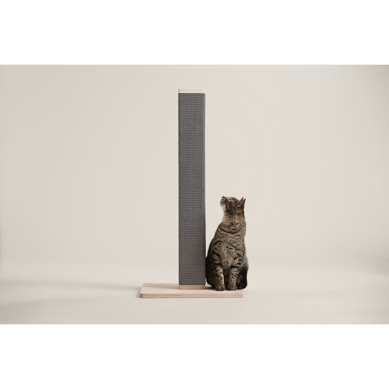 Zip Scratching Post|Ash|Walnut