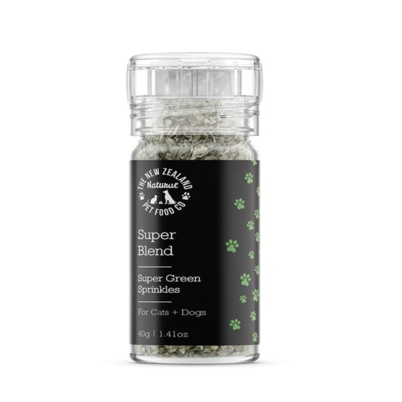 The New Zealand Natural Super Blend Super Green Sprinkles Pets Meal Mixers / Toppers