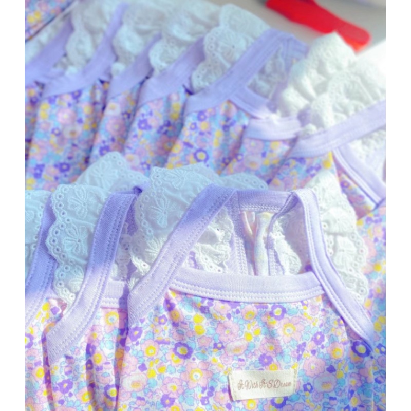 Soda Summer Cotton Petal Sleeve Top