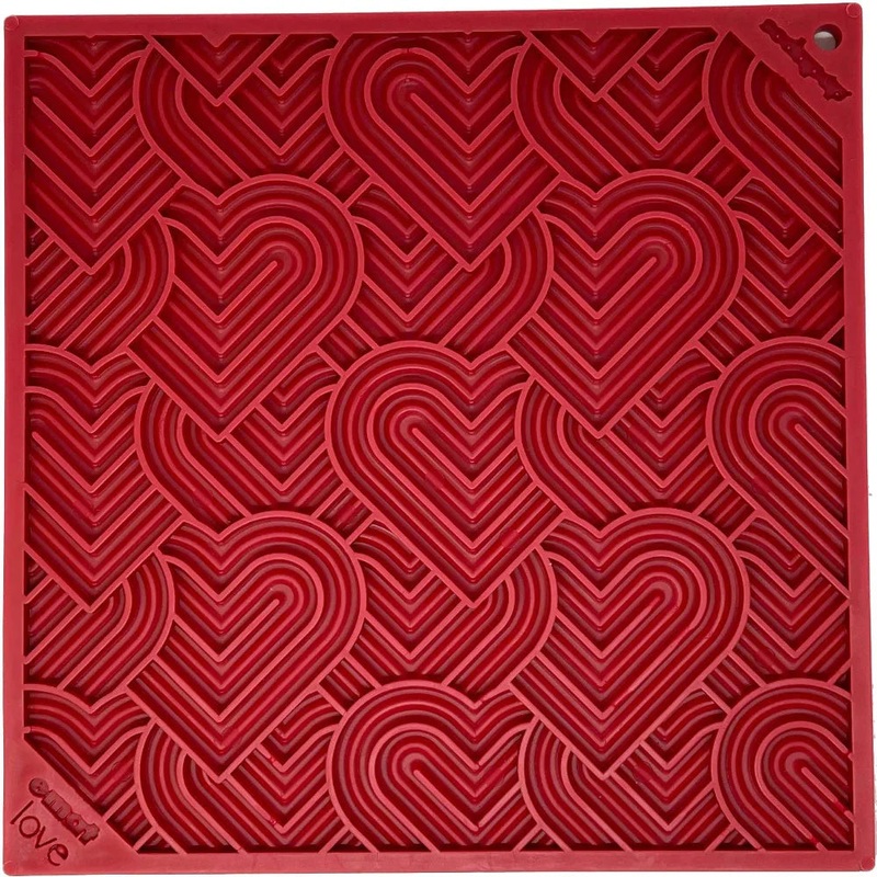 SodaPup Heart Love eMat Enrichment Lick Mat