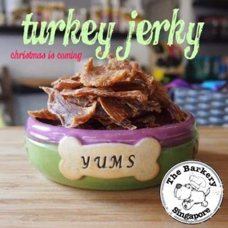The Barkery Turkey Jerky Dehydrated Dog Treats (2 Sizes)