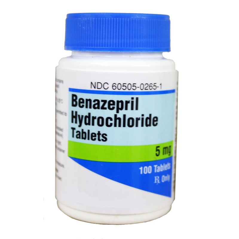 Rx Benazepril 5mg x 100 tablets